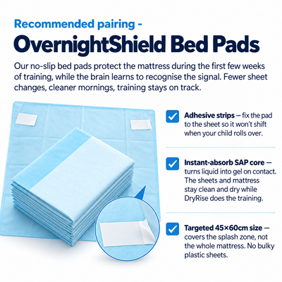 DryRise™ - Wireless Bedwetting Alarm