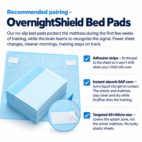 DryRise™ - Wireless Bedwetting Alarm